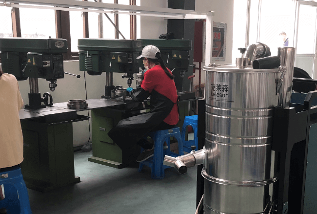 轴承生产线用吸铁屑工业吸尘器